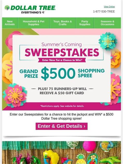 How To Enter Our Sweepstakes .